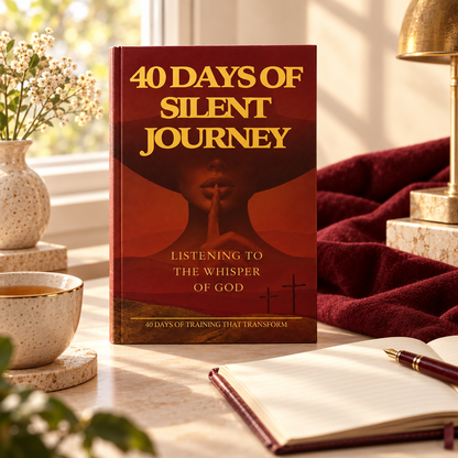 40 Days of Silent Journey morning reading ritual