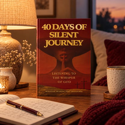 40 Days of Silent Journey evening reflection ritual