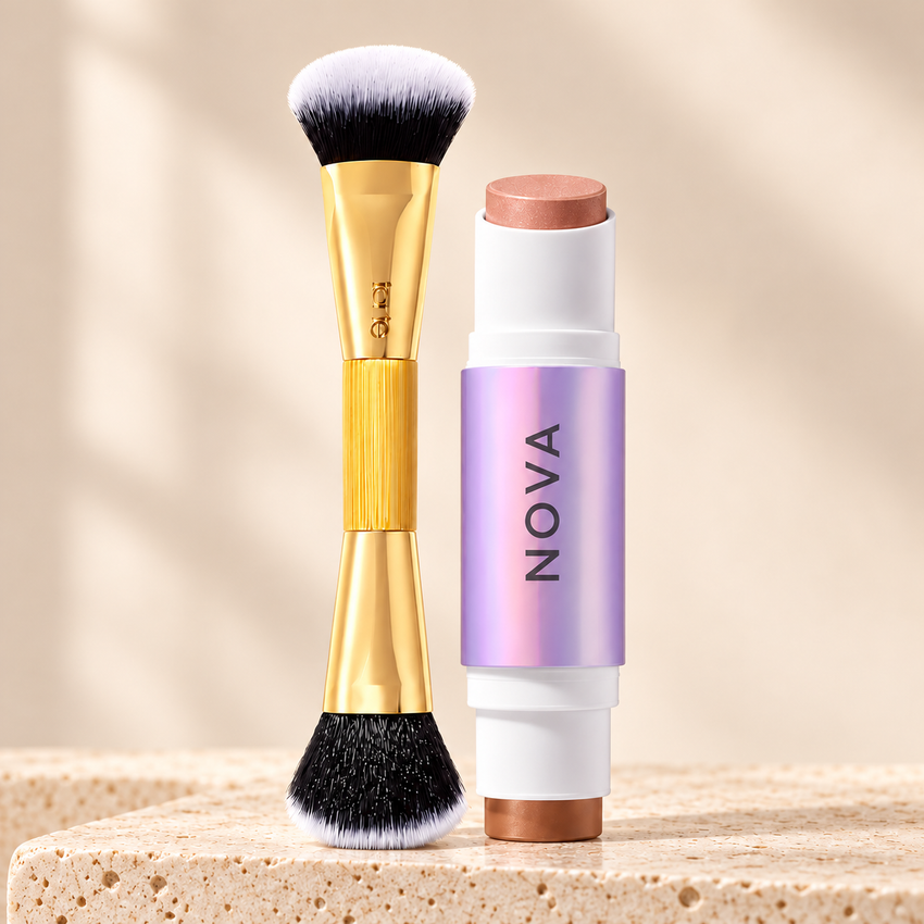 Dusty Rose · Natural Tan