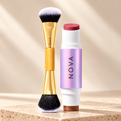 NOVA V9 Variant — Berry Rose · Deep Cocoa